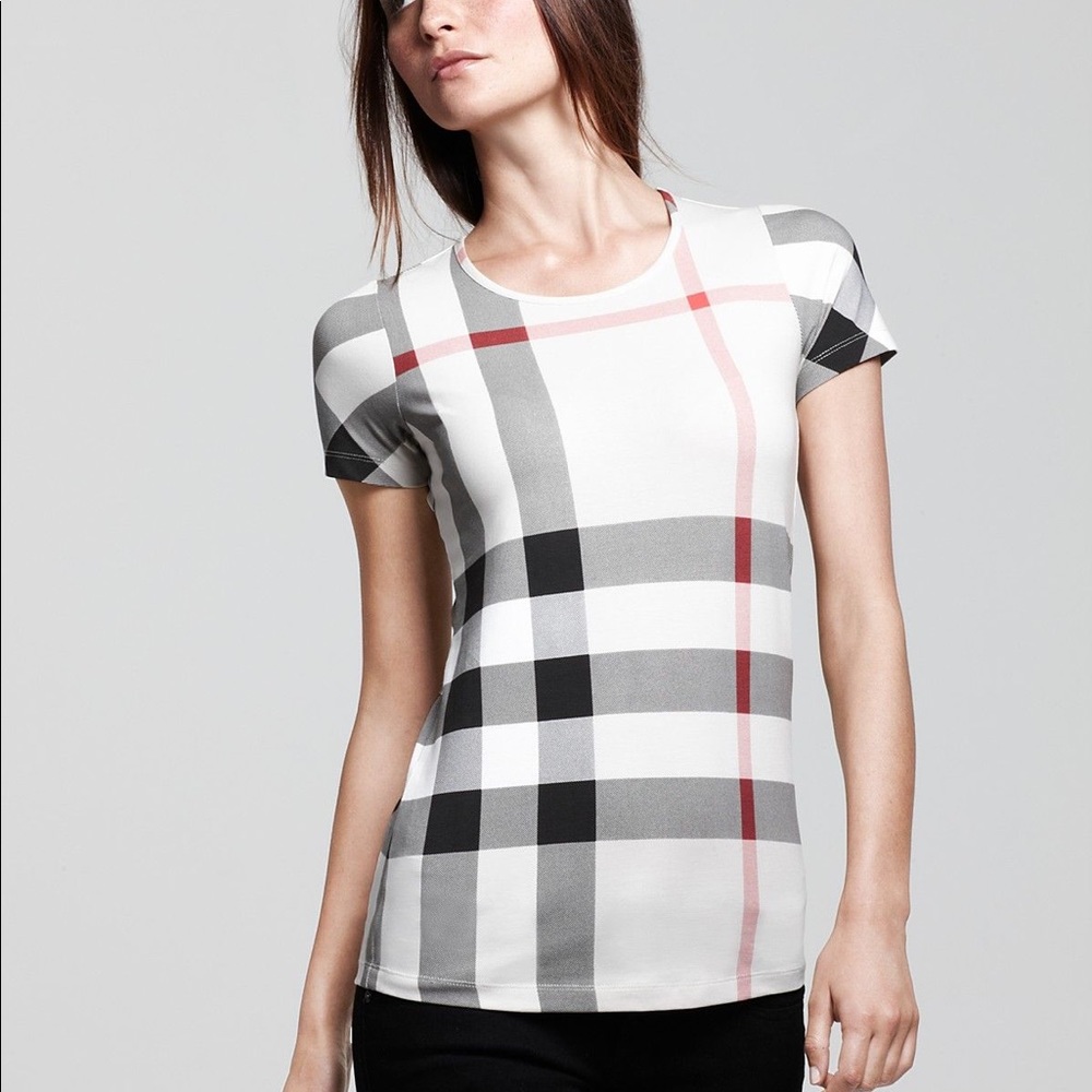 Burberry Brit Signature Cotton Tshirt